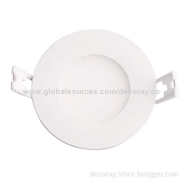 3000/4000/6000K High-lumen Round LED Panel Light, SMD 2835 as Light Source